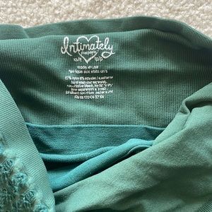 Green Free People Tube Top